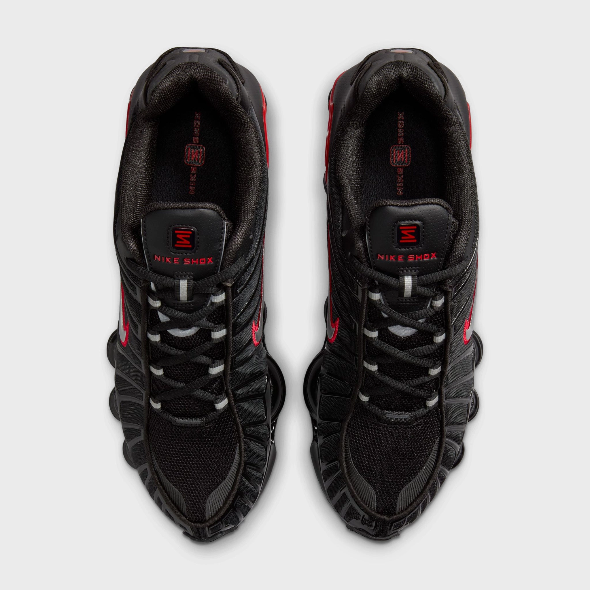 Nike Shox TL Black / Metallic Silver - University Red