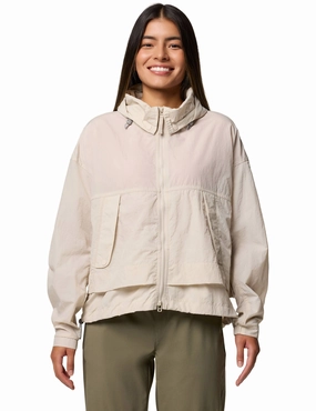 Paracutie II Hooded Windbreaker - Dark Stone