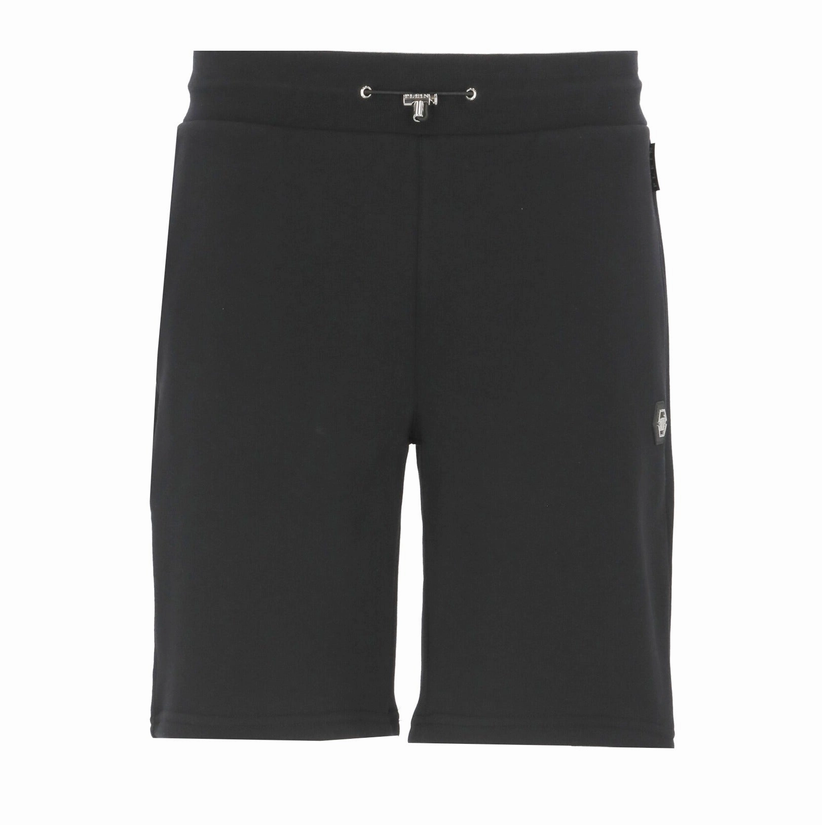 Philipp Plein Iconic Plein Logo Patch Jogging Shorts