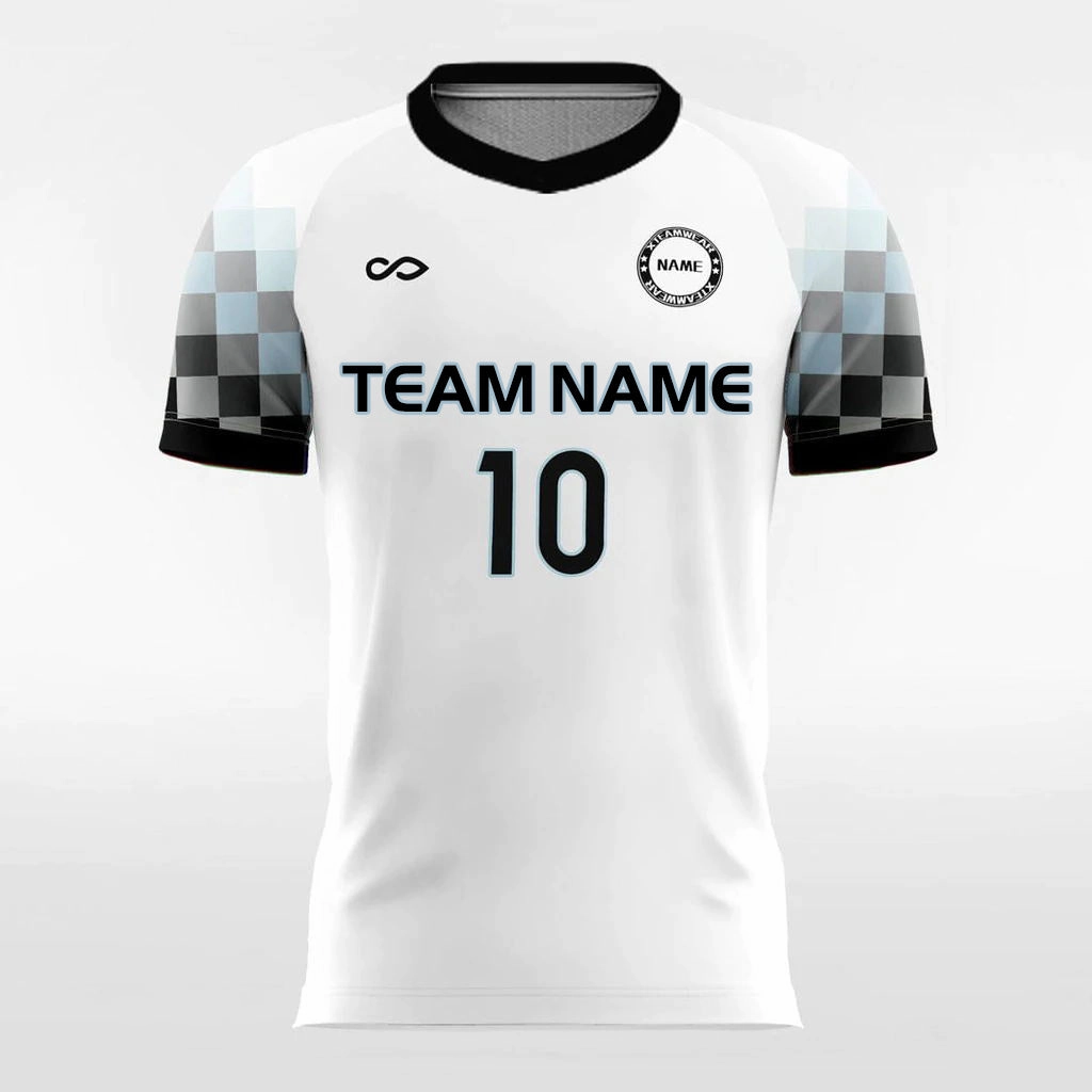 Pixel Grotto - Customized Men's Sublimated Soccer Jersey