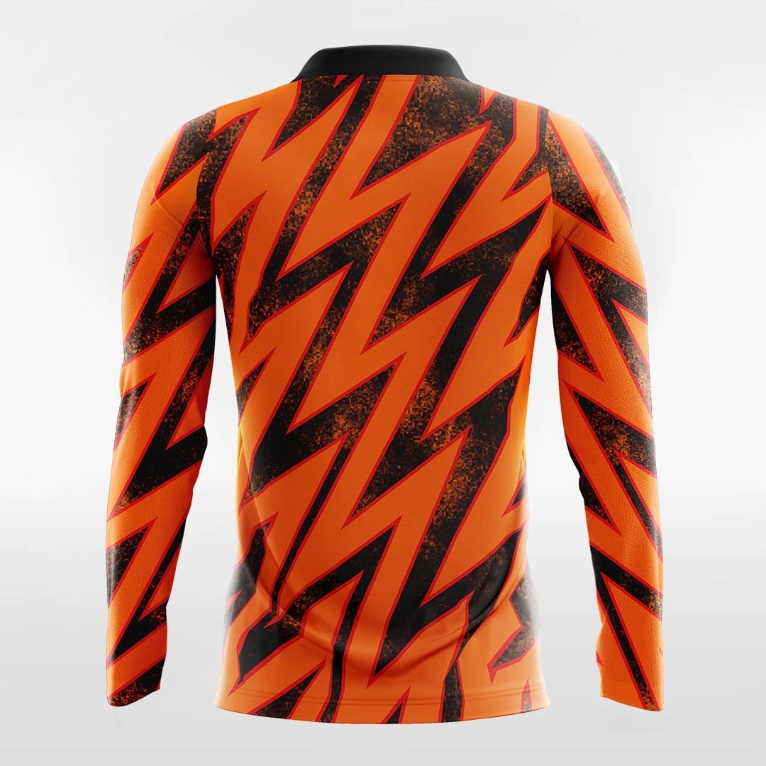 Pop Camouflage 2 - Customized Men's Sublimated Long Sleeve Soccer Jersey