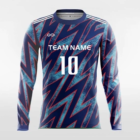Pop Camouflage 2 - Customized Men's Sublimated Long Sleeve Soccer Jersey
