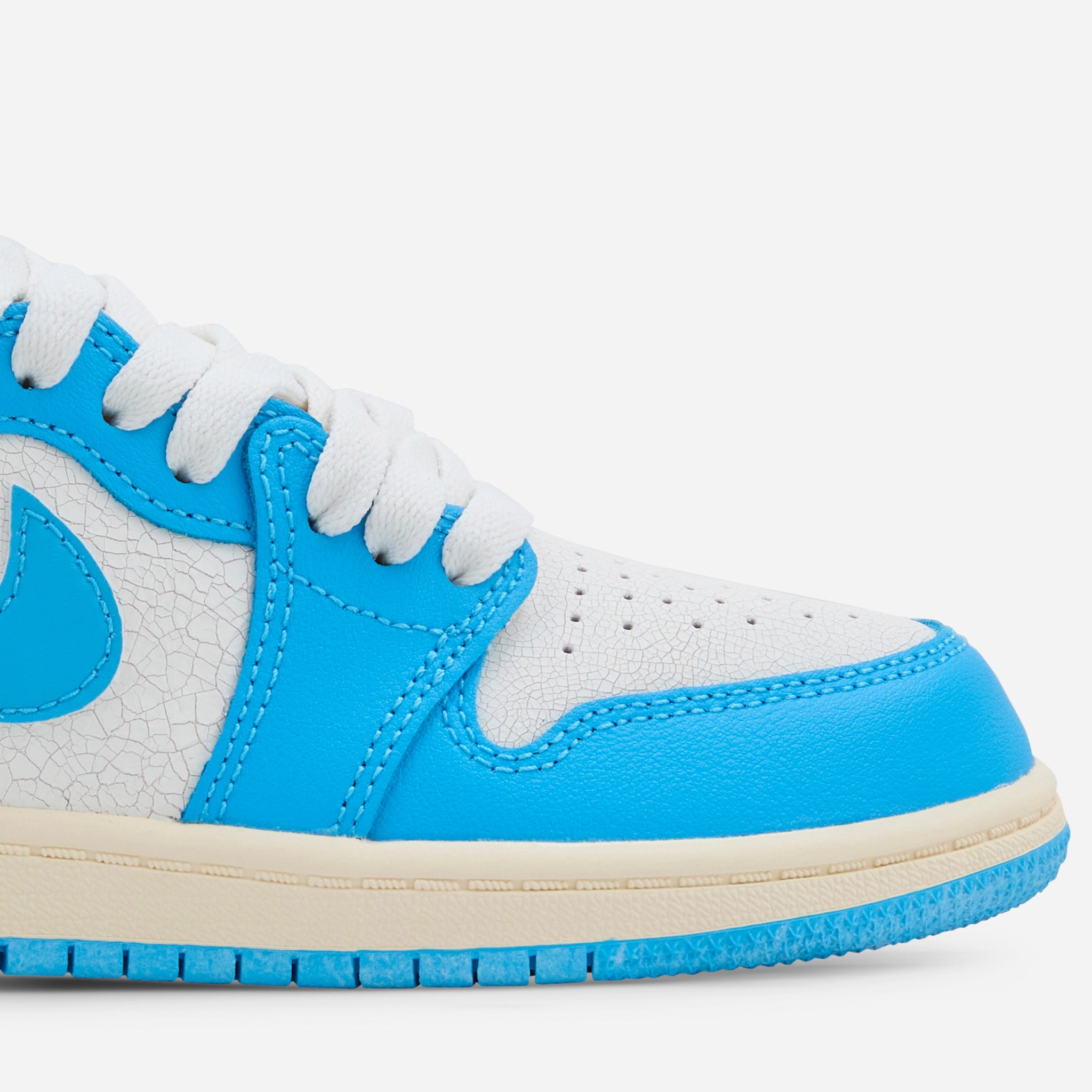 Pre-School Air Jordan 1 Retro High OG 'UNC Reimagined' Dark Powder Blue | Dark Powder Blue | Sail
