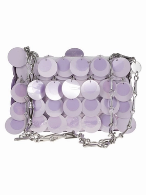 Purple Bag With Magnetic Closure