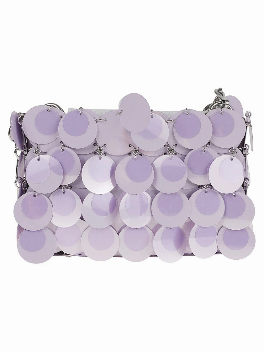 Purple Bag With Magnetic Closure