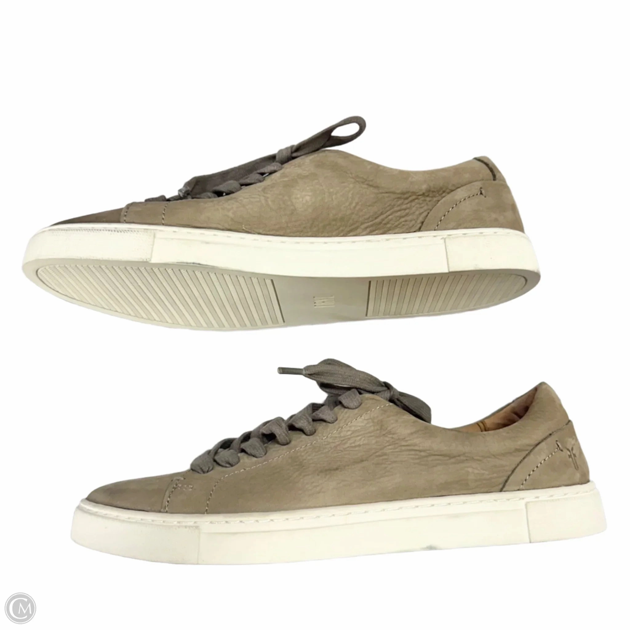 Shoes Designer By Frye In Taupe, Size: 8