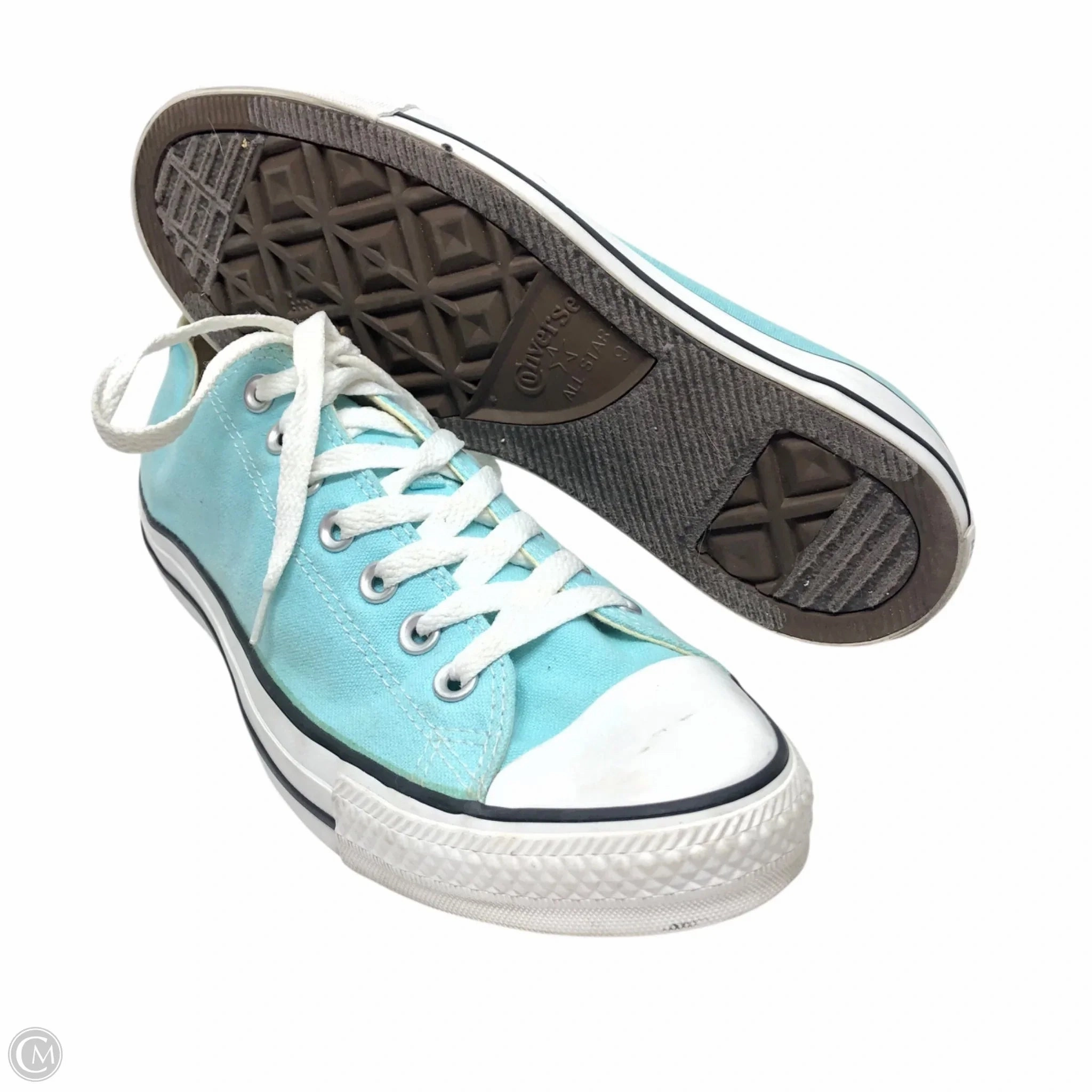 Shoes Sneakers By Converse In Green, Size: 11