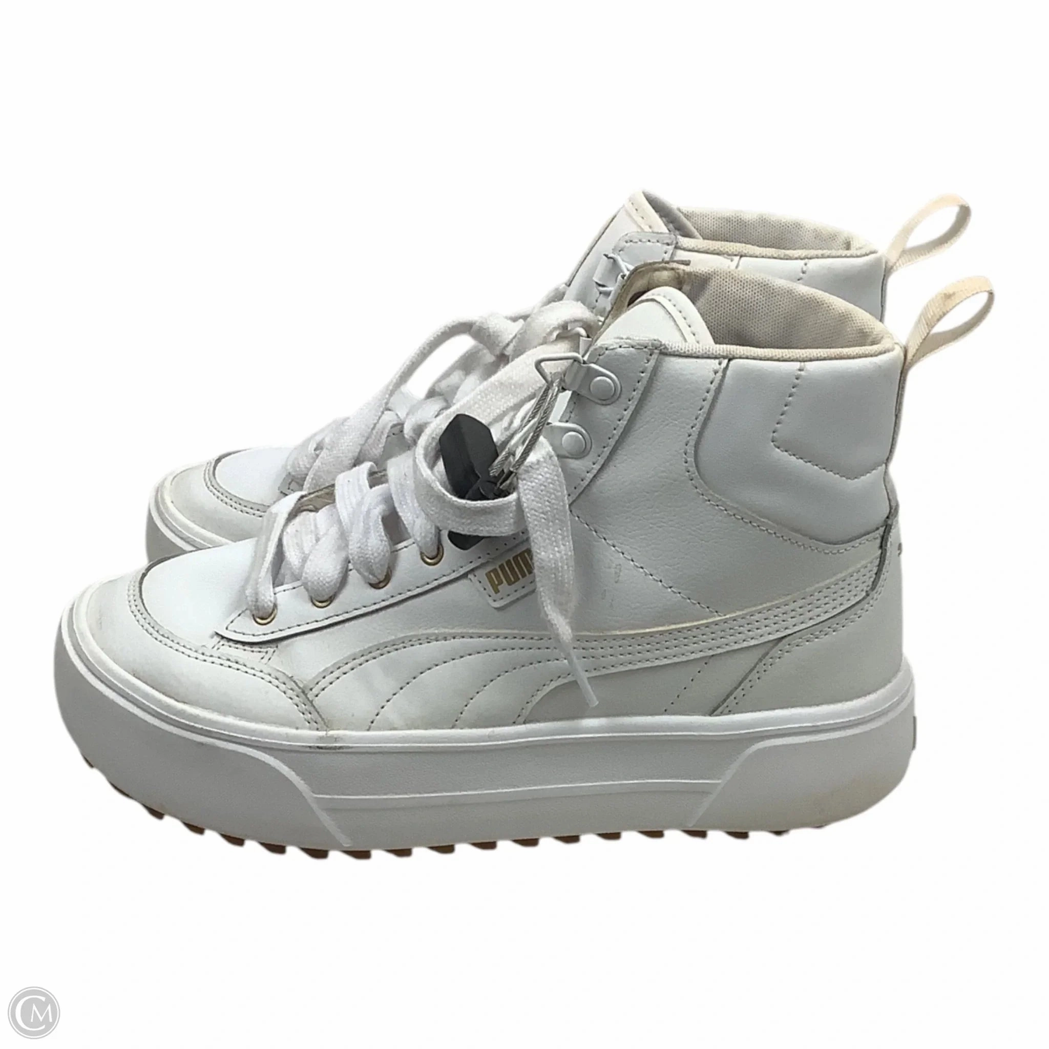 Shoes Sneakers By Puma In White, Size: 10