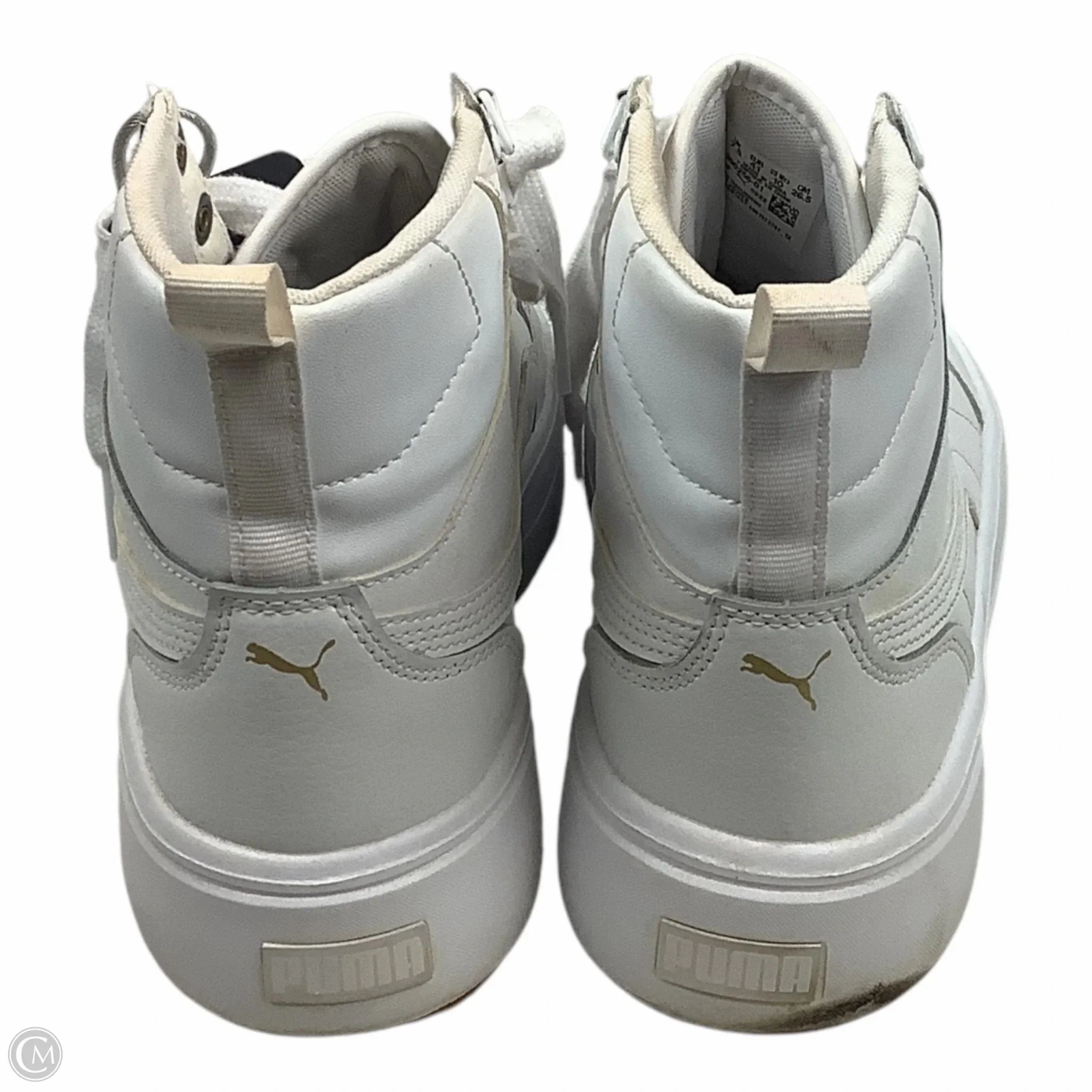 Shoes Sneakers By Puma In White, Size: 10