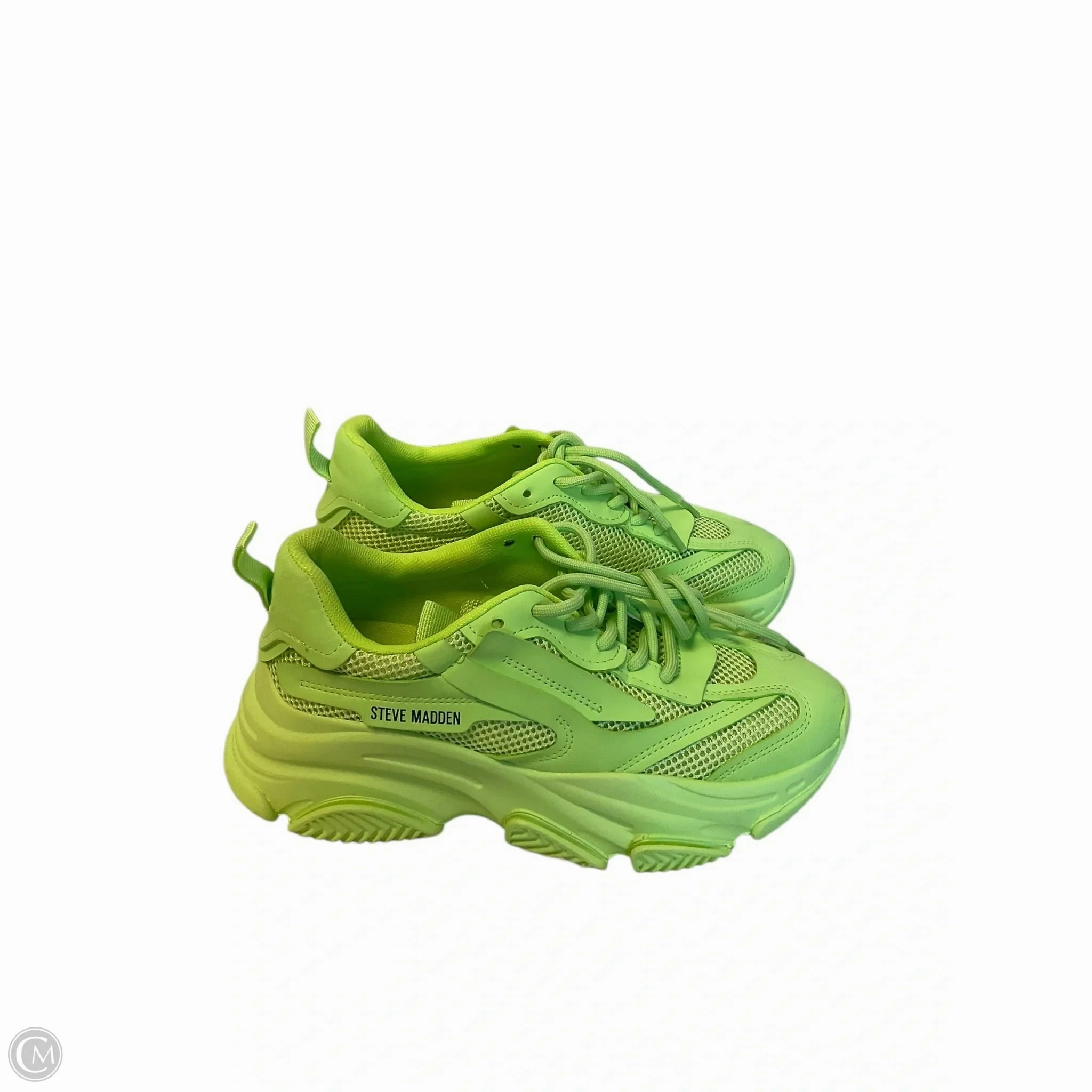 Shoes Sneakers By Steve Madden In Green, Size: 7.5