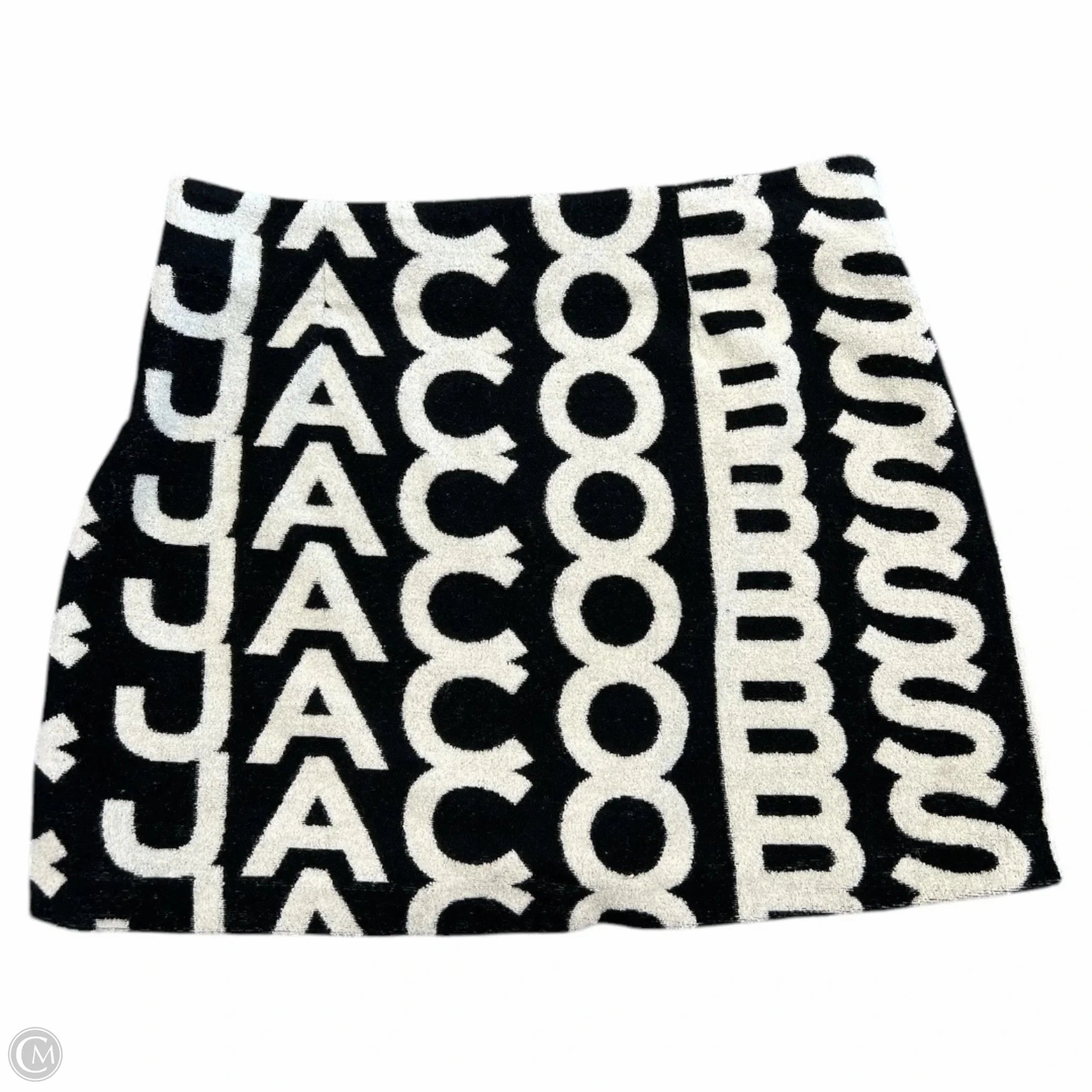 Skirt Designer By Marc Jacobs In Black & Cream, Size: S