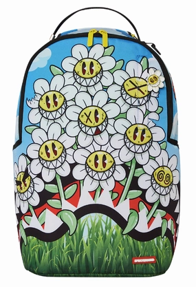 Sprayground Crazee Dazees DLXR Backpack "White Green Sky"