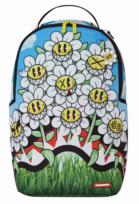 Sprayground Crazee Dazees DLXR Backpack "White Green Sky"