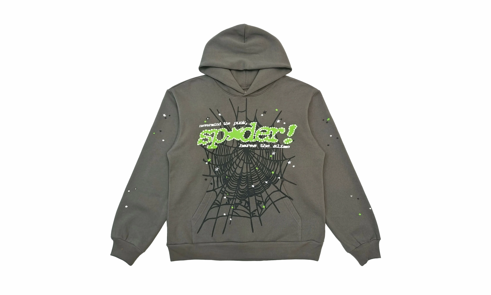 STAR WEB HOODIE & SWEATSHIRT "Grey, Green"