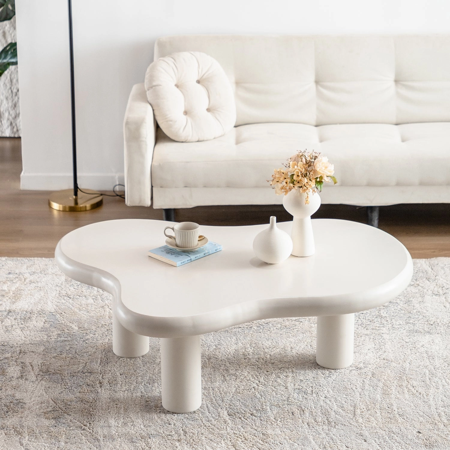 Streamdale Cloud Coffee Table - Modern Living Room Table