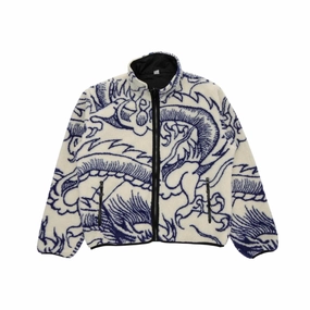 Stüssy Dragon Sherpa Jacket Natural