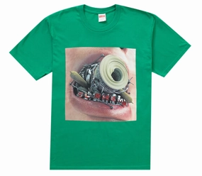 Supreme Braces Tee Green