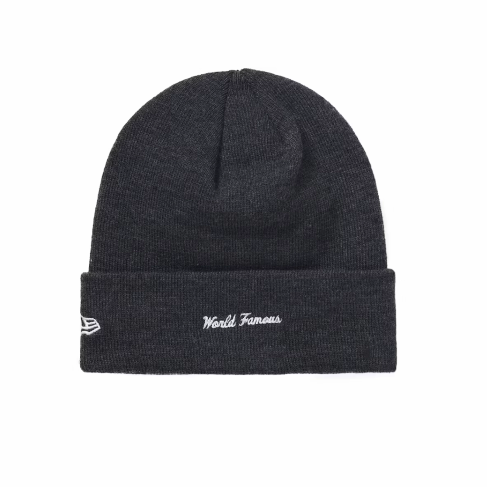 Supreme New Era Box Logo Beanie (FW21) Charcoal