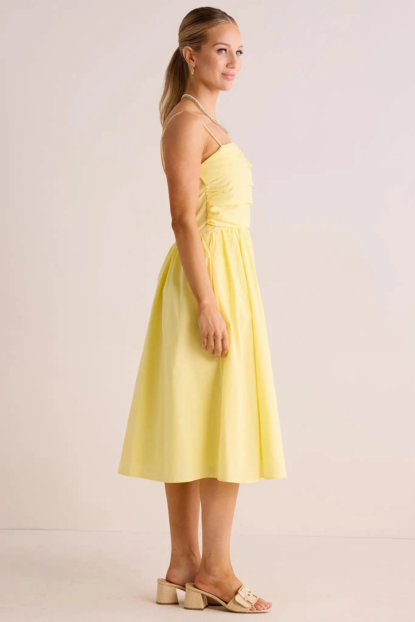 Tana Dress- Yellow