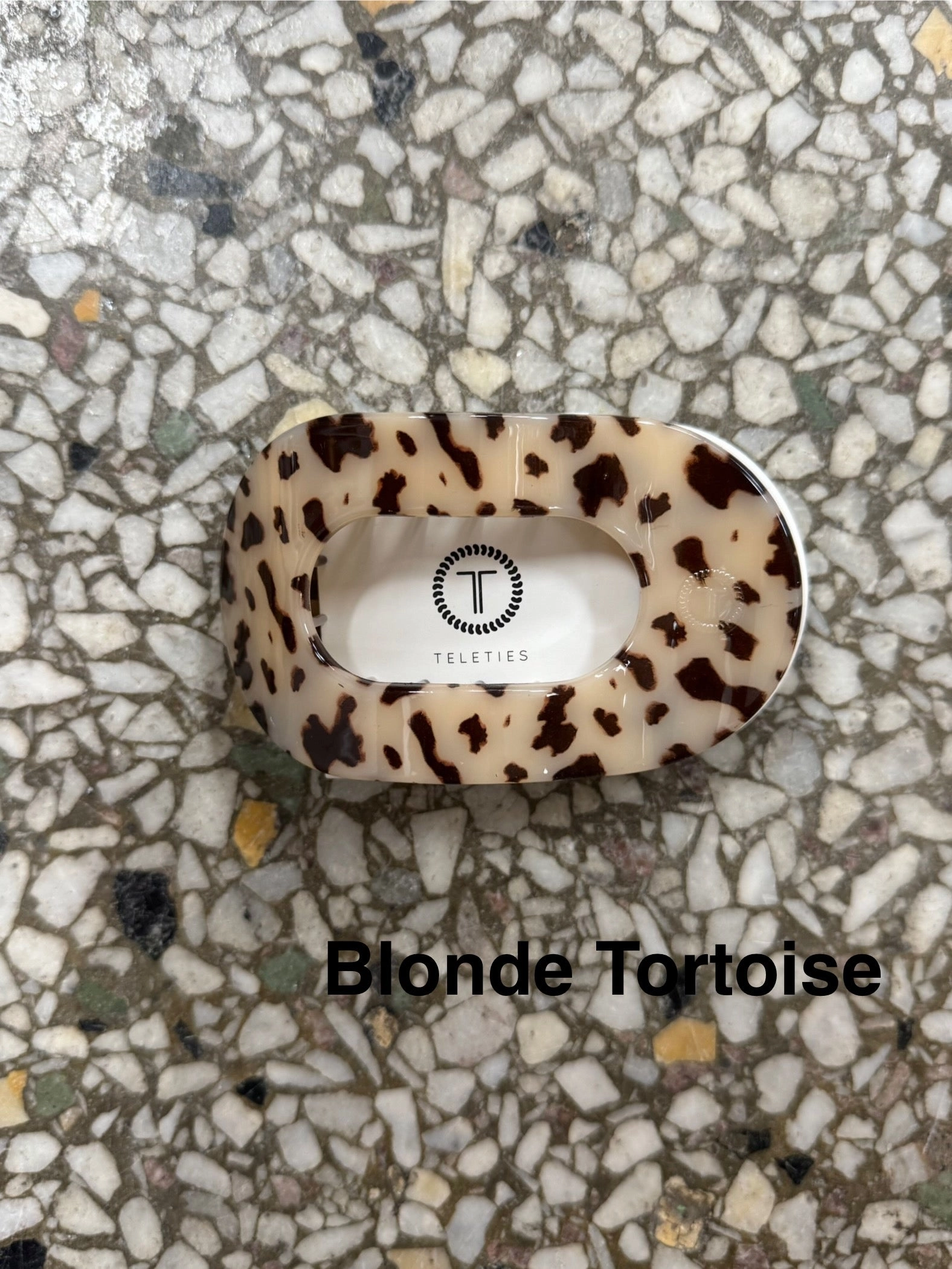 Teleties Round Flat Hair Clips