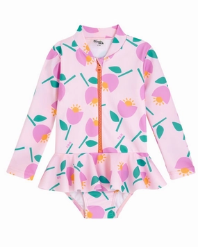 The Bonniemob Zip Long Sleeve Swimsuit