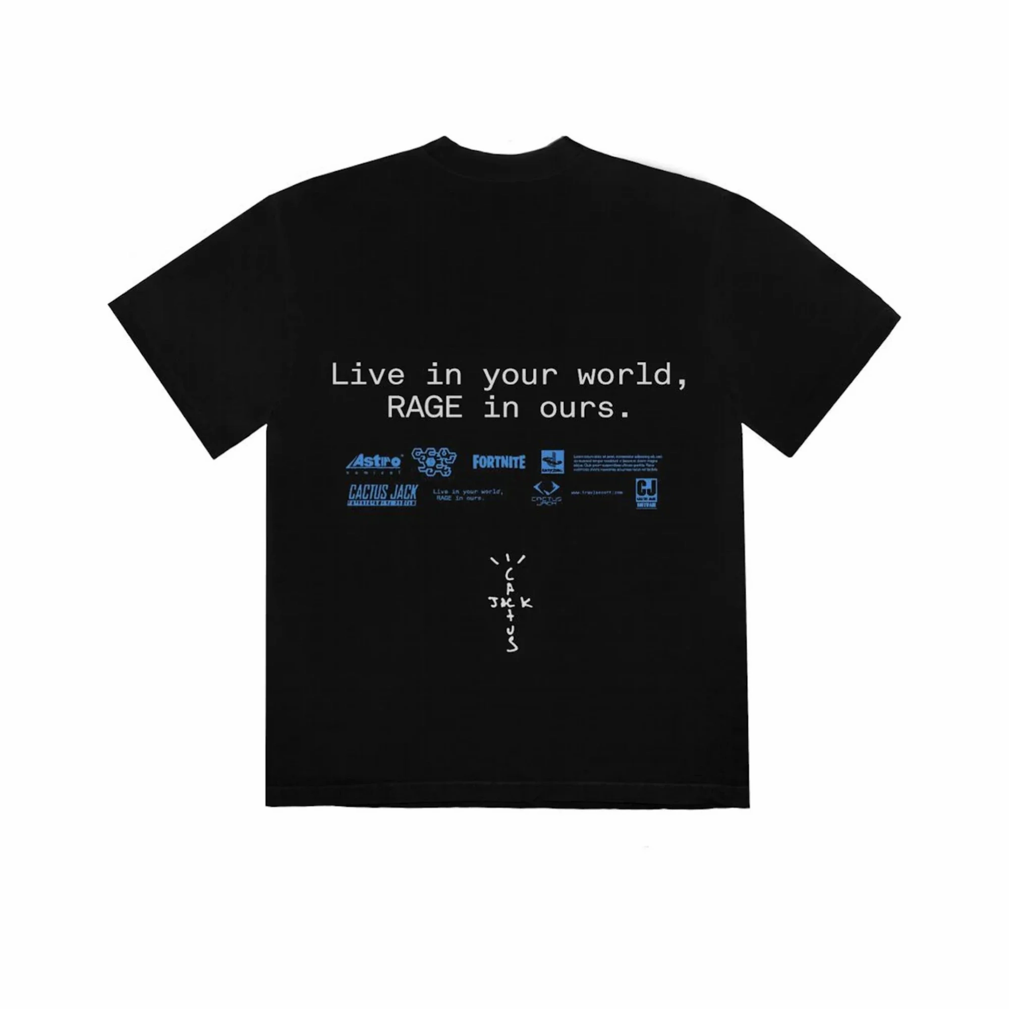 Travis Scott The Scotts World T-Shirt Black