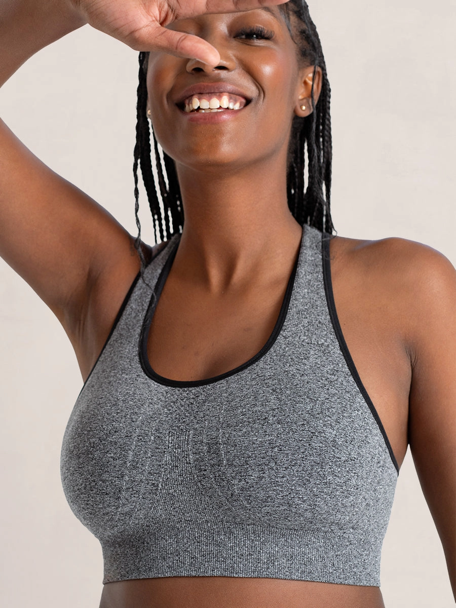Truekind® Seamless Racerback Sports Bra SB