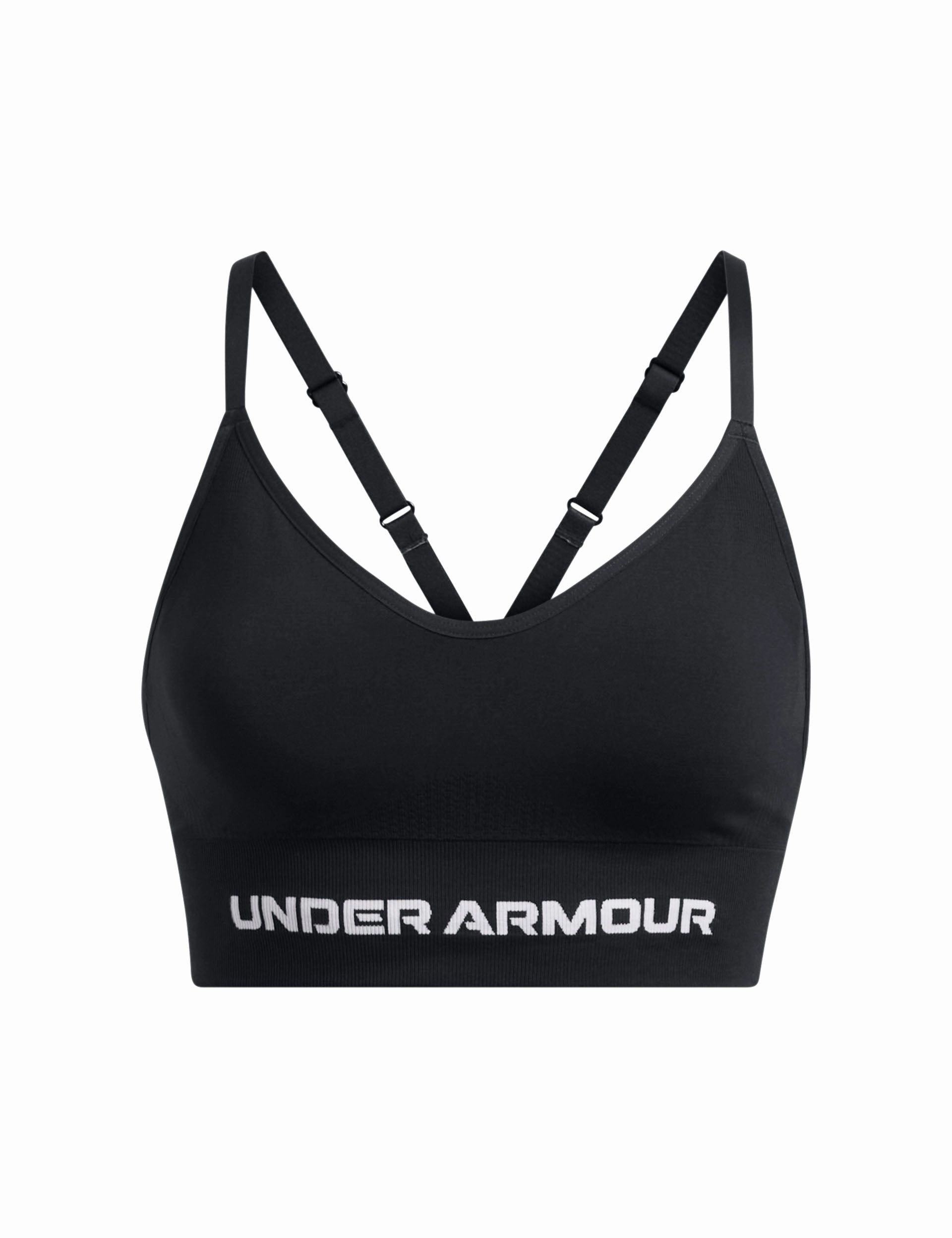 Vanish Seamless Low Sports Bra - Black/White