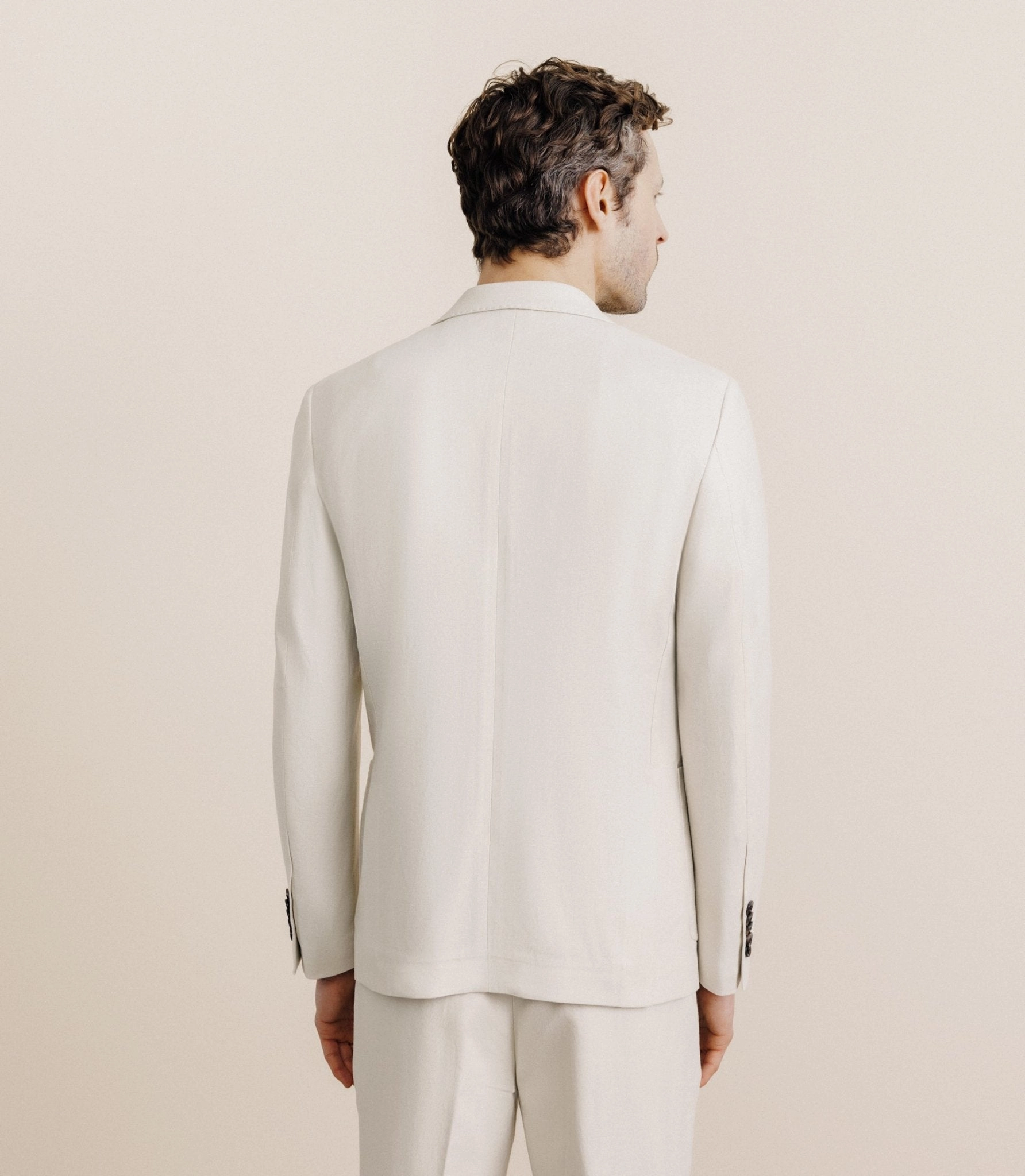 Veste ville croisée beige