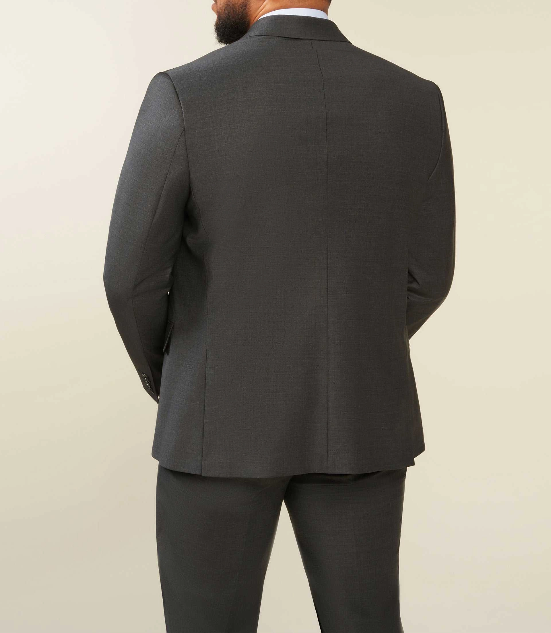 Veste ville en laine gris anthracite LIMONEBT