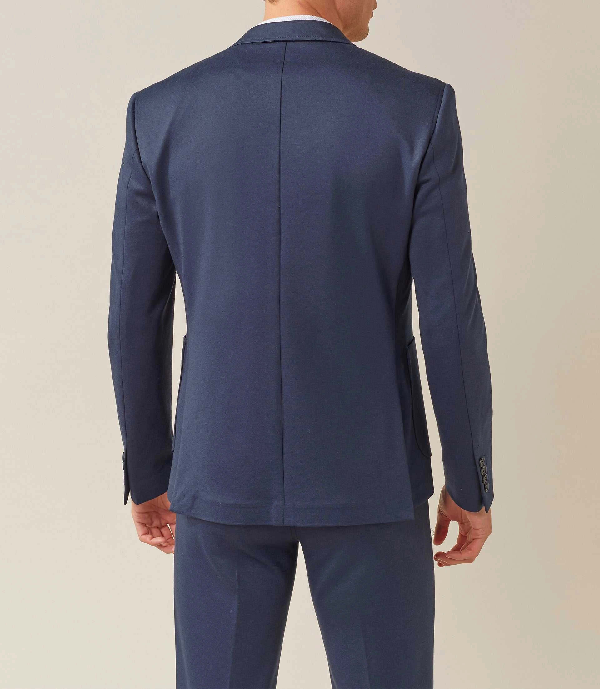 Veste ville maille marine Ales