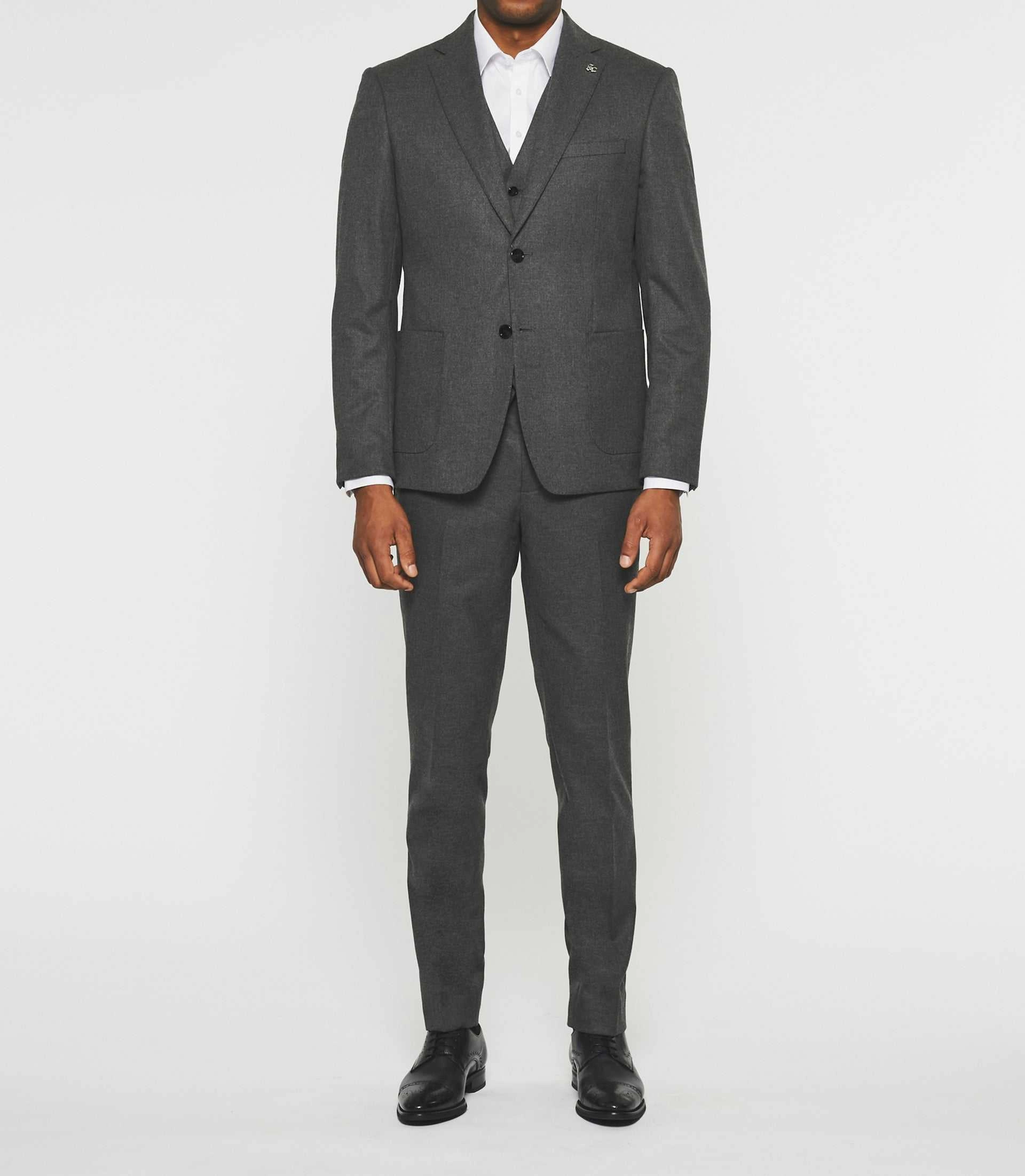 Veste ville séparable gris moyen SOYEUX