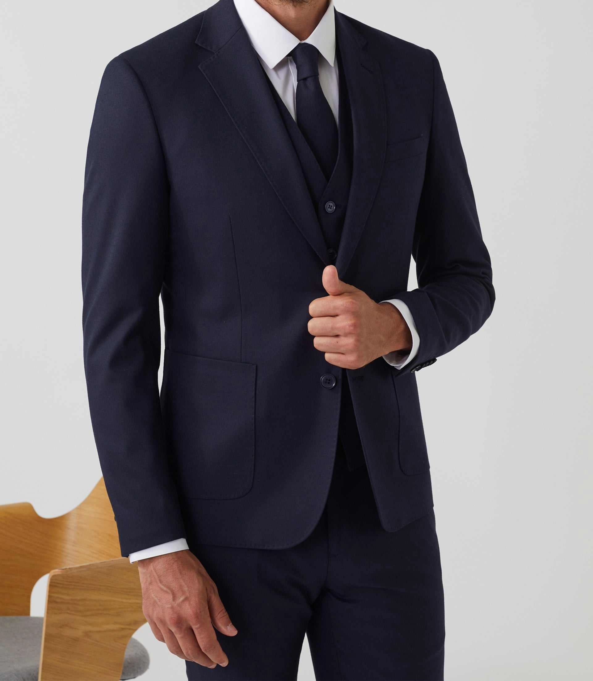 Veste ville séparable marine Velou