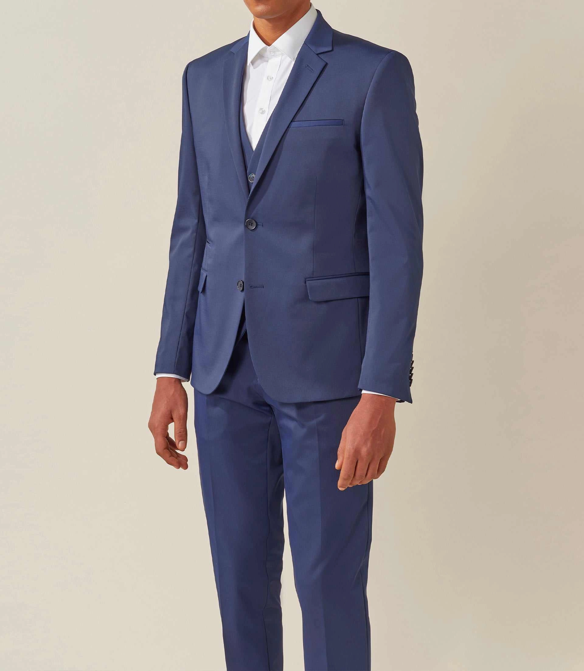 Veste ville technique bleu Anaco