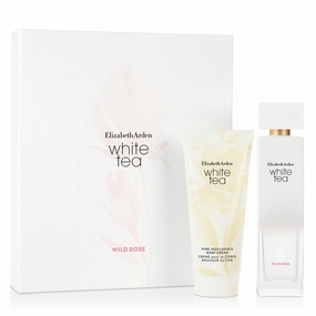 White Tea Wild Rose by Elizabeth Arden 100ml EDT 2 Piece Gift Set