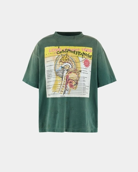 X CPFM Ss Tee Love Of Saint Green