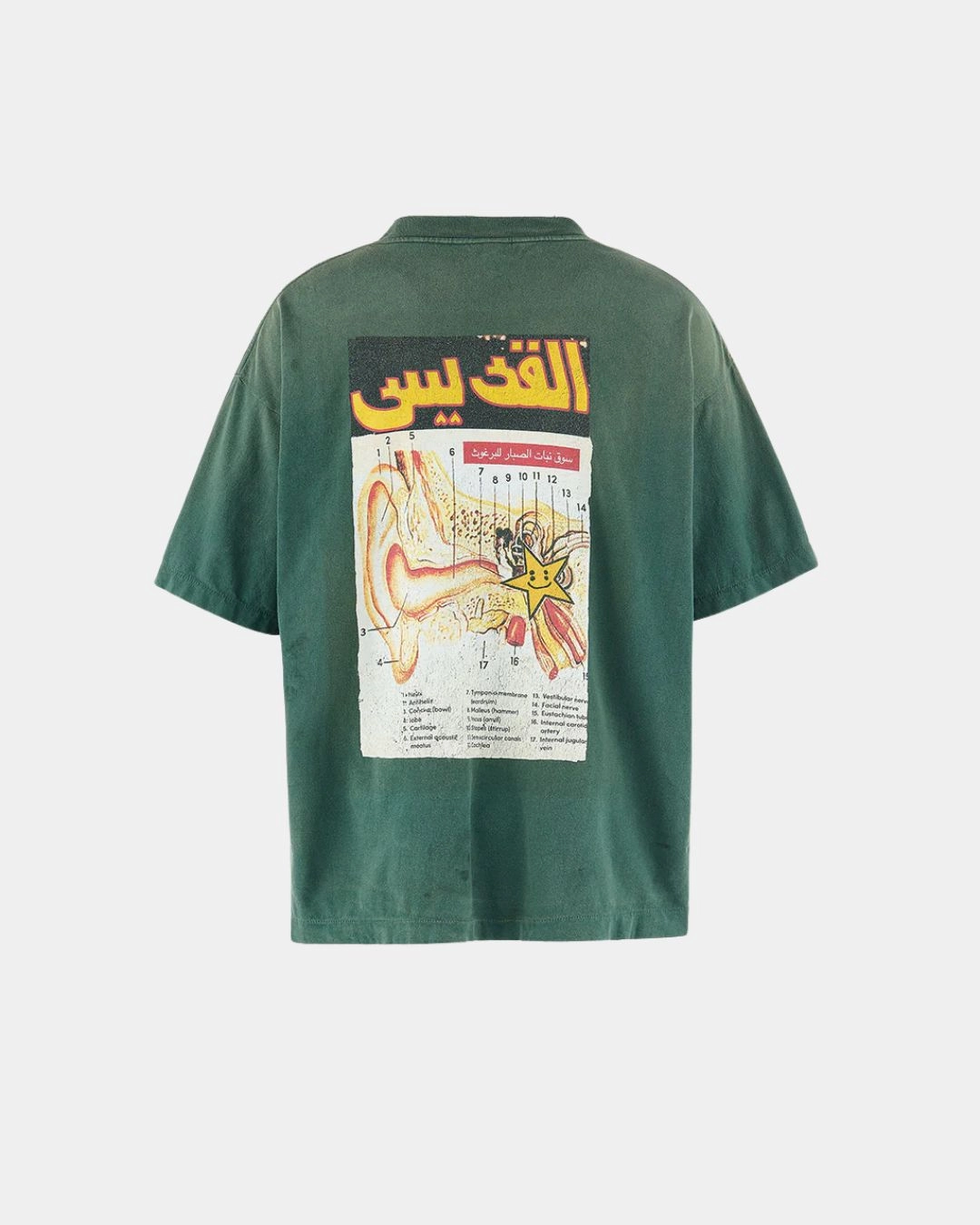 X CPFM Ss Tee Love Of Saint Green