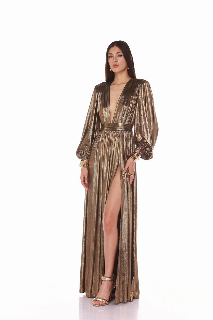 Zoe Gown - Gold