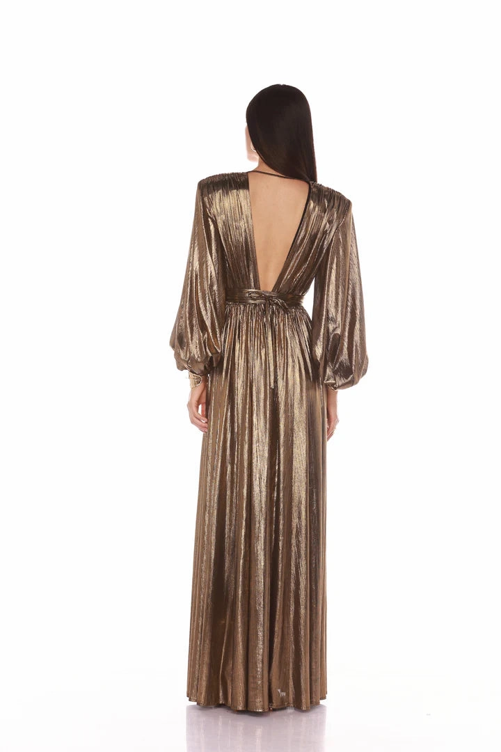 Zoe Gown - Gold