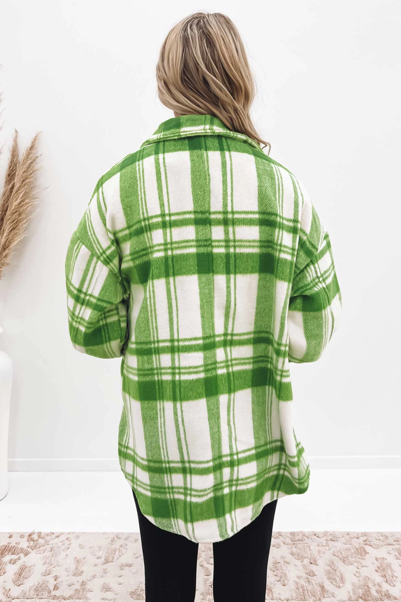 Zoey Shacket Green